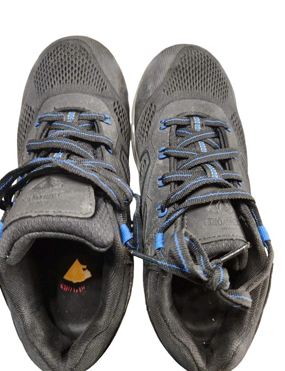 Mens 7.5 Composite Steel Toe Lace Up Work Shoes Pre-owned